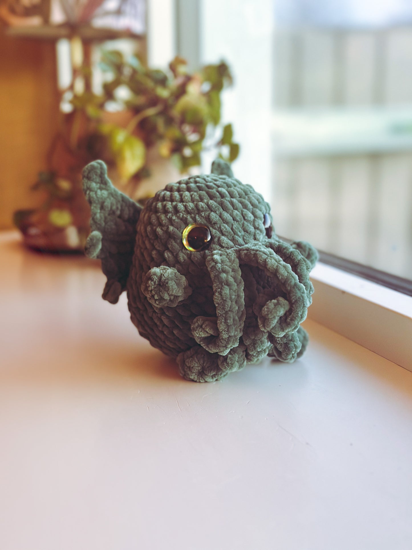 Baby Cthulhu Crochet Pattern 🐙