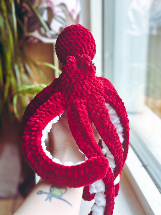 Crimson Snugglepus – The Softest Sea Monster You’ll Ever Meet 🦑