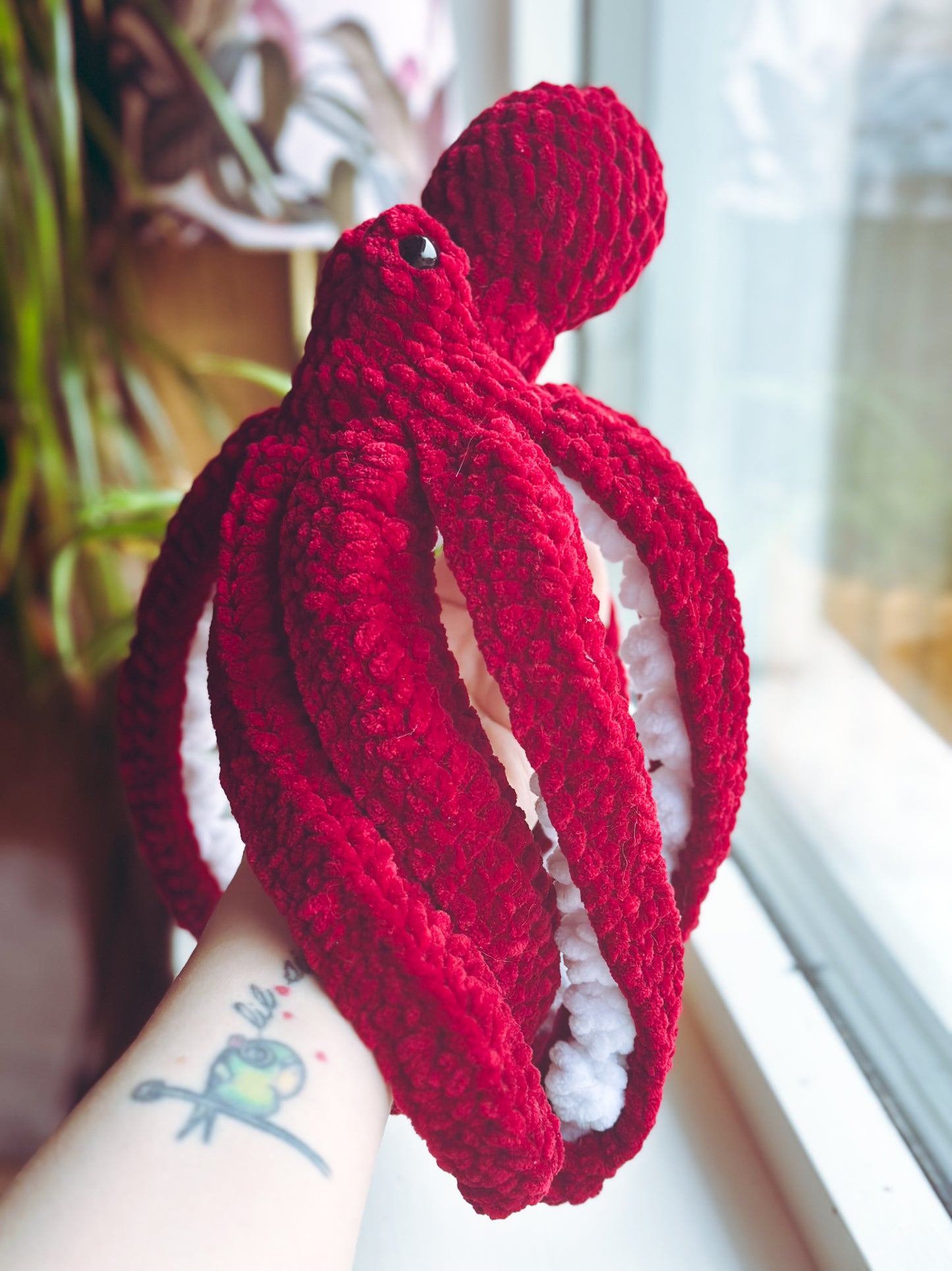 Crimson Snugglepus – The Softest Sea Monster You’ll Ever Meet 🦑