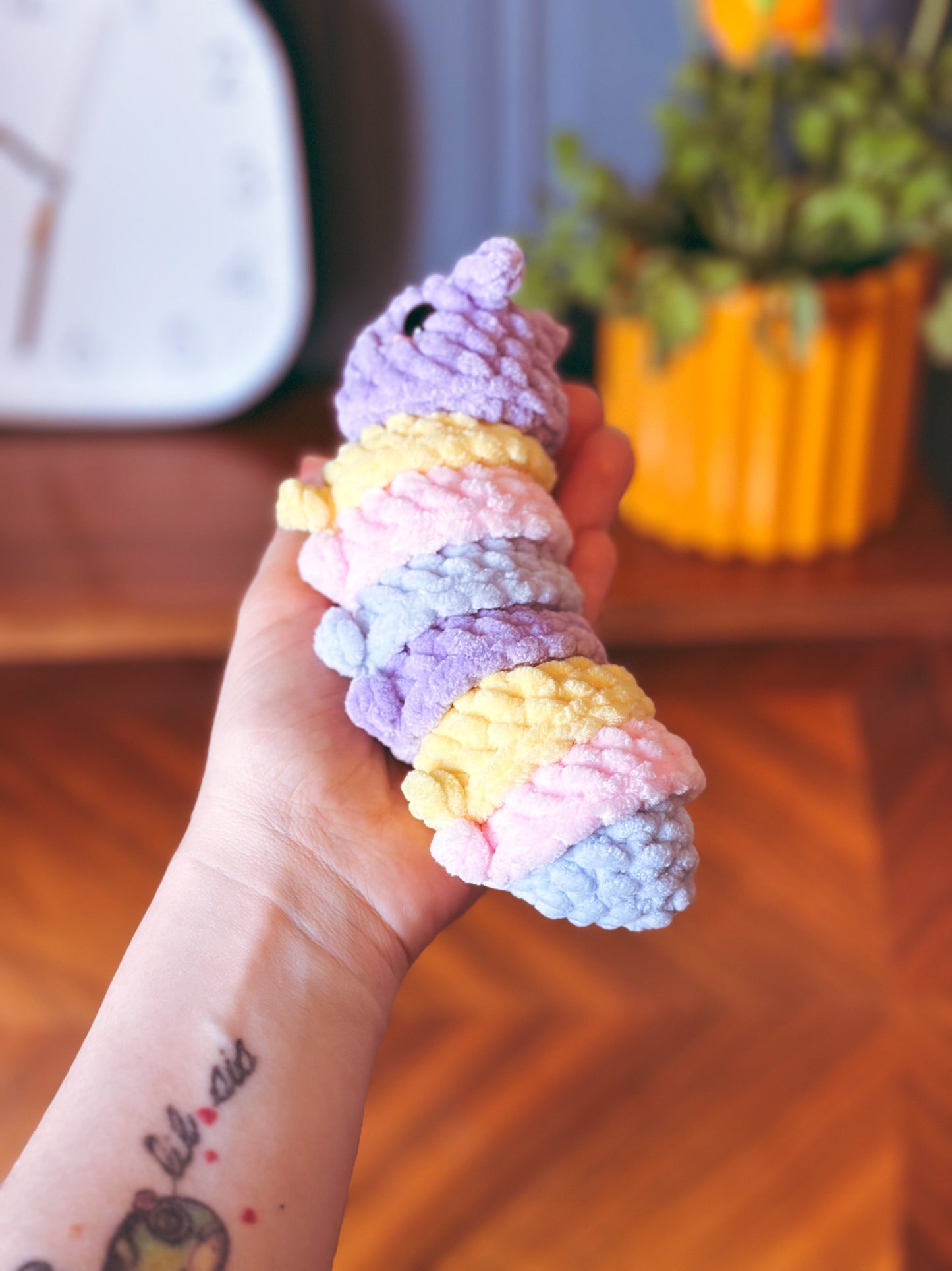 Sir Wiggleton the Emotional Support Caterpillar 🐛