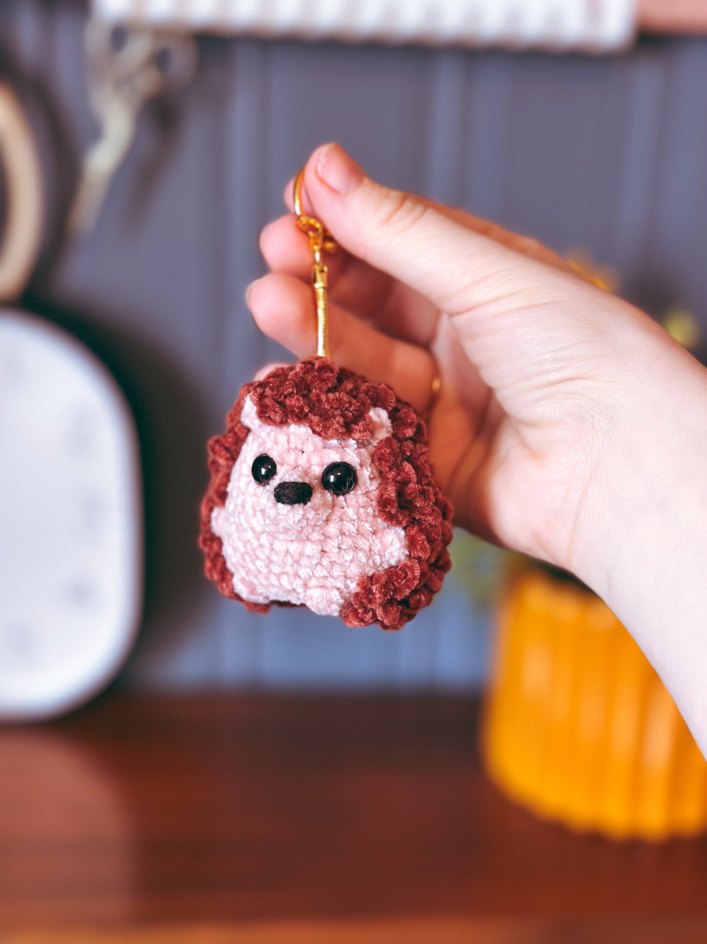 Hedgehog Bag Charm