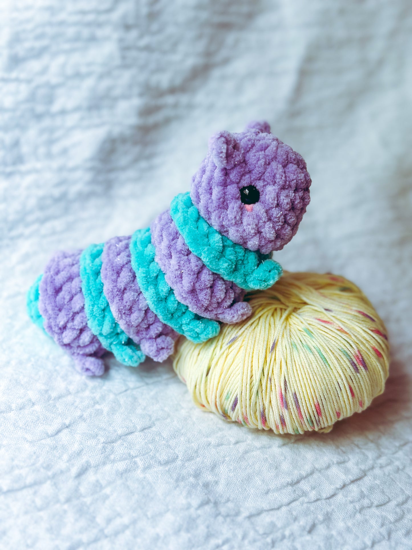 Sir Wiggleton the Emotional Support Caterpillar π