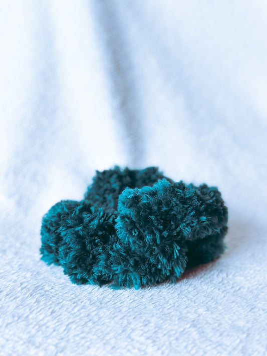 Fluffy Crochet Scrunchie - Large