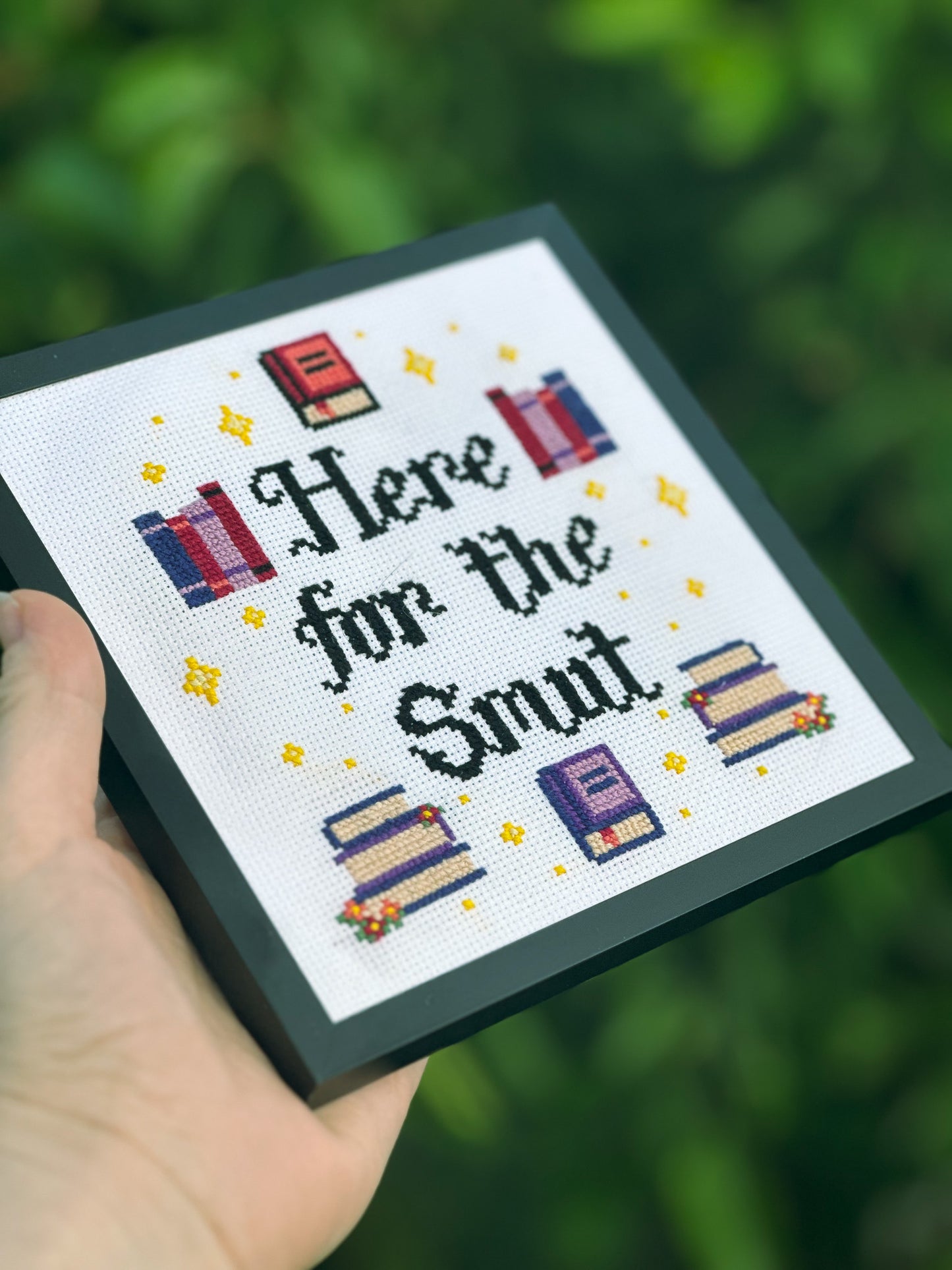 Here for the Smut - Cross Stitch Pattern