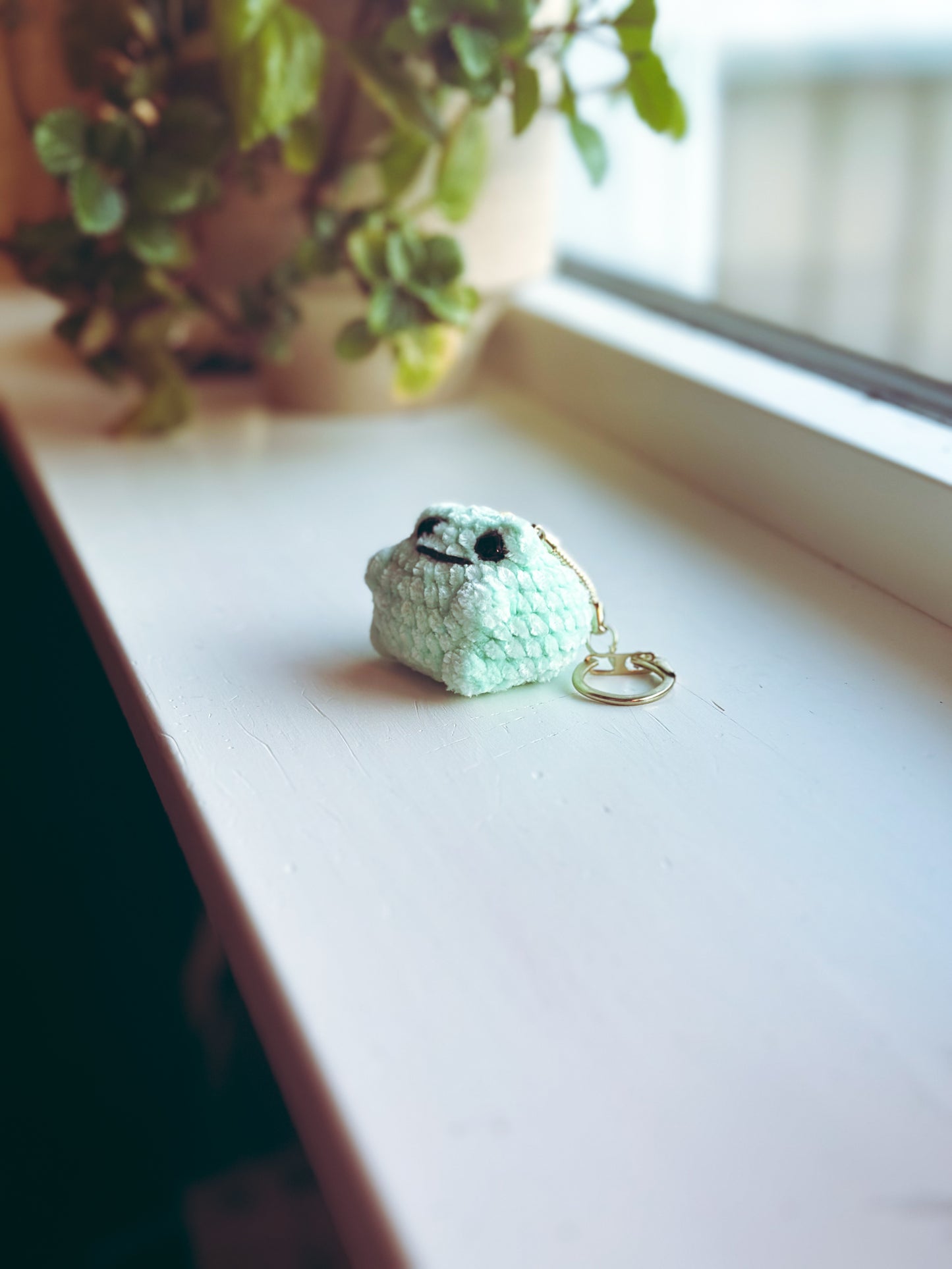 Ribbit Royalty: The Velvet Booty Frog Bag Charm