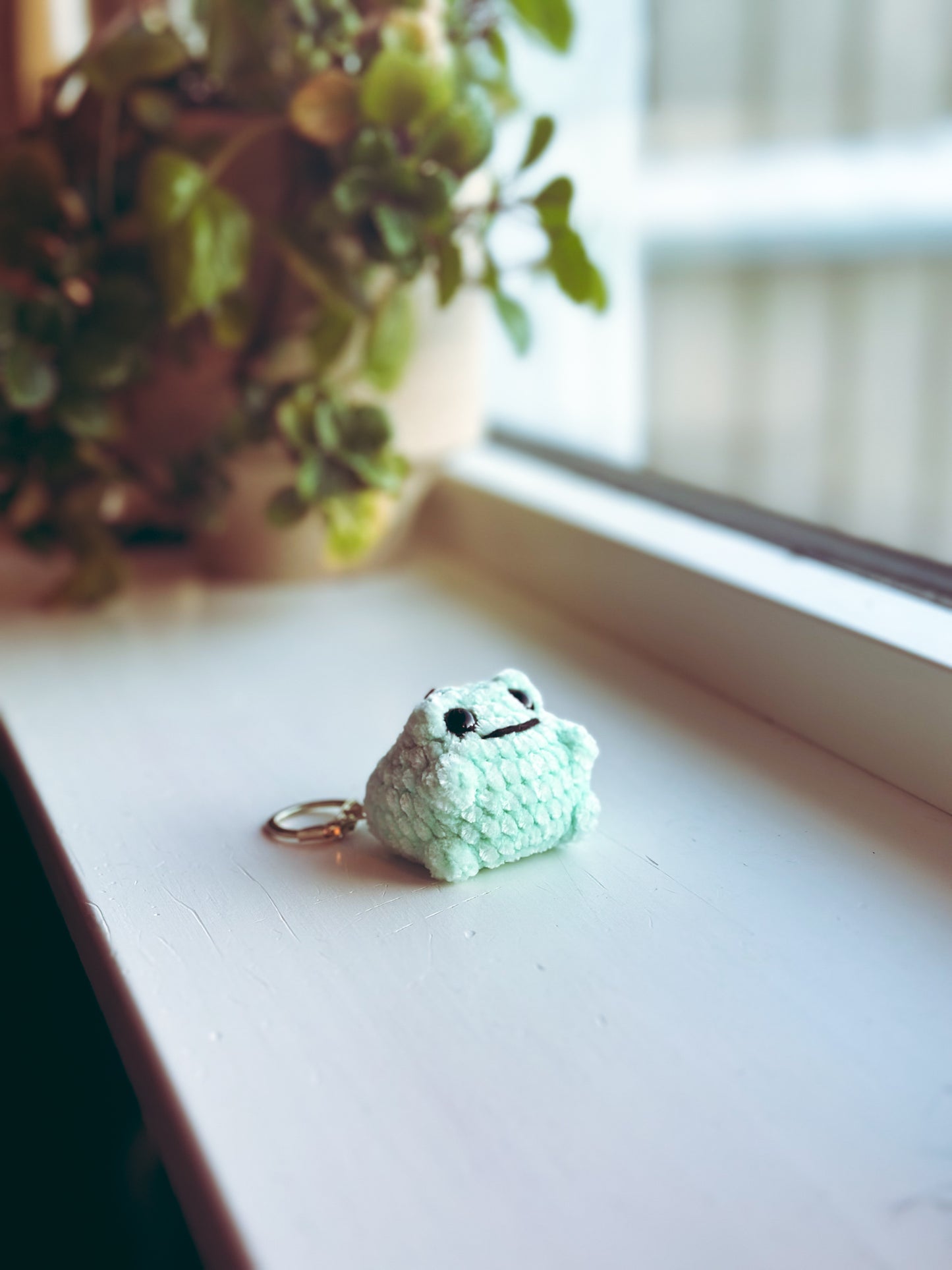 Ribbit Royalty: The Velvet Booty Frog Bag Charm