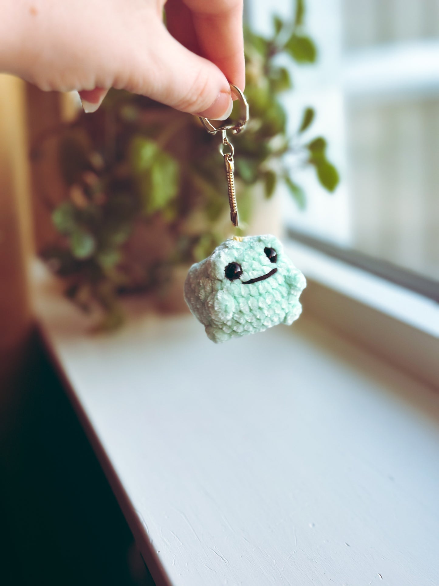 Ribbit Royalty: The Velvet Booty Frog Bag Charm