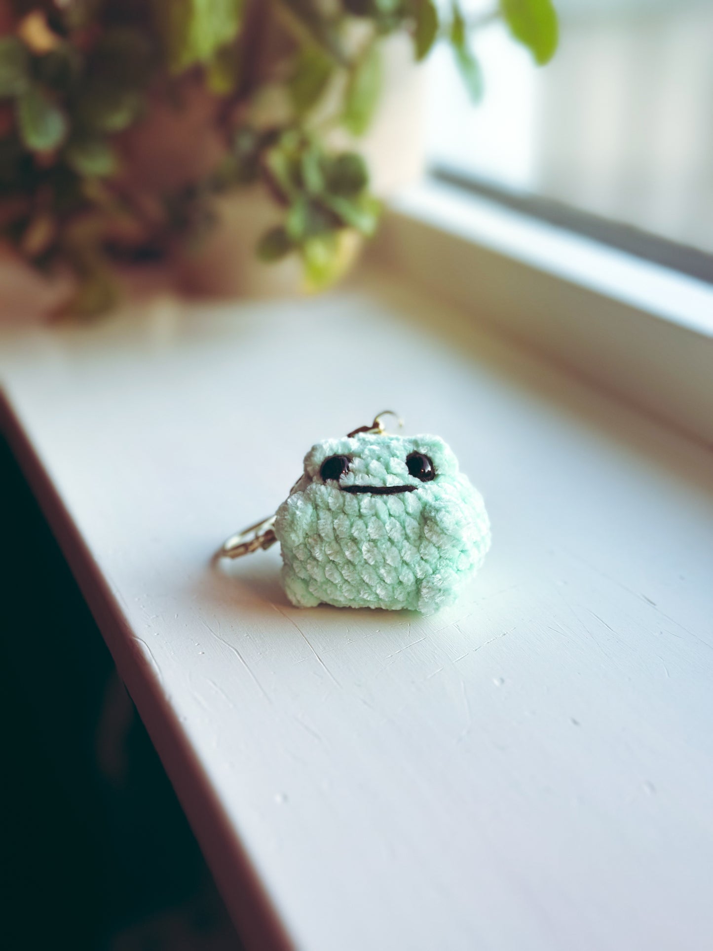 Ribbit Royalty: The Velvet Booty Frog Bag Charm