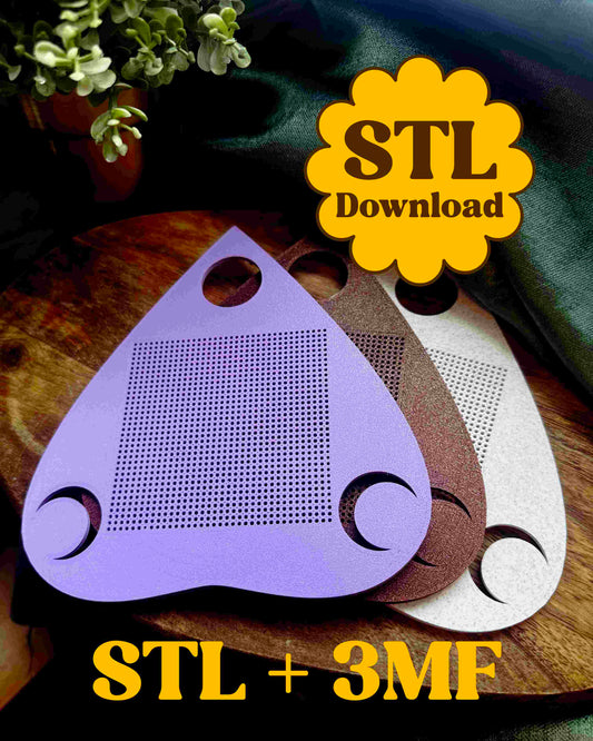 Ouija Cross Stitch Frame - STL + 3MF Print Files