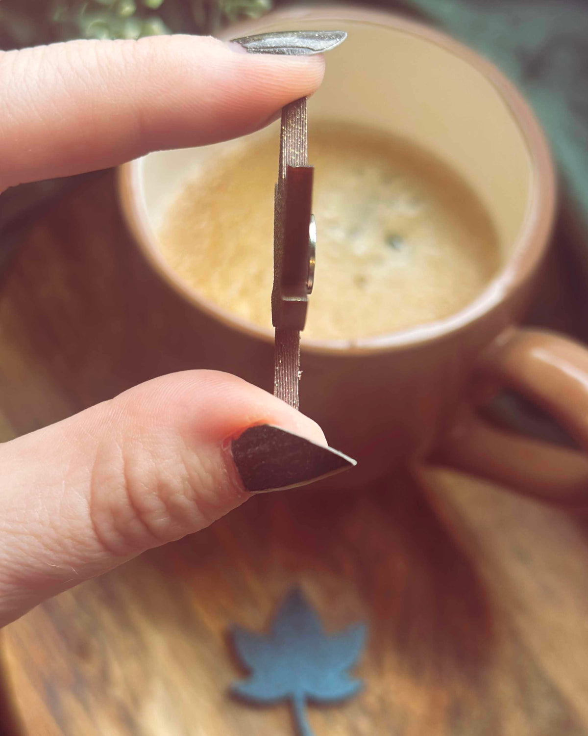 Fall Leaf Needle Minder