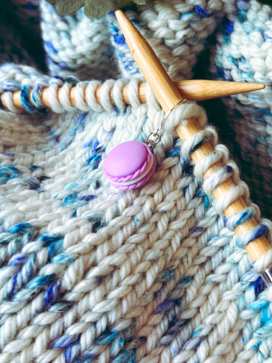 Mini Macaron Stitch Marker