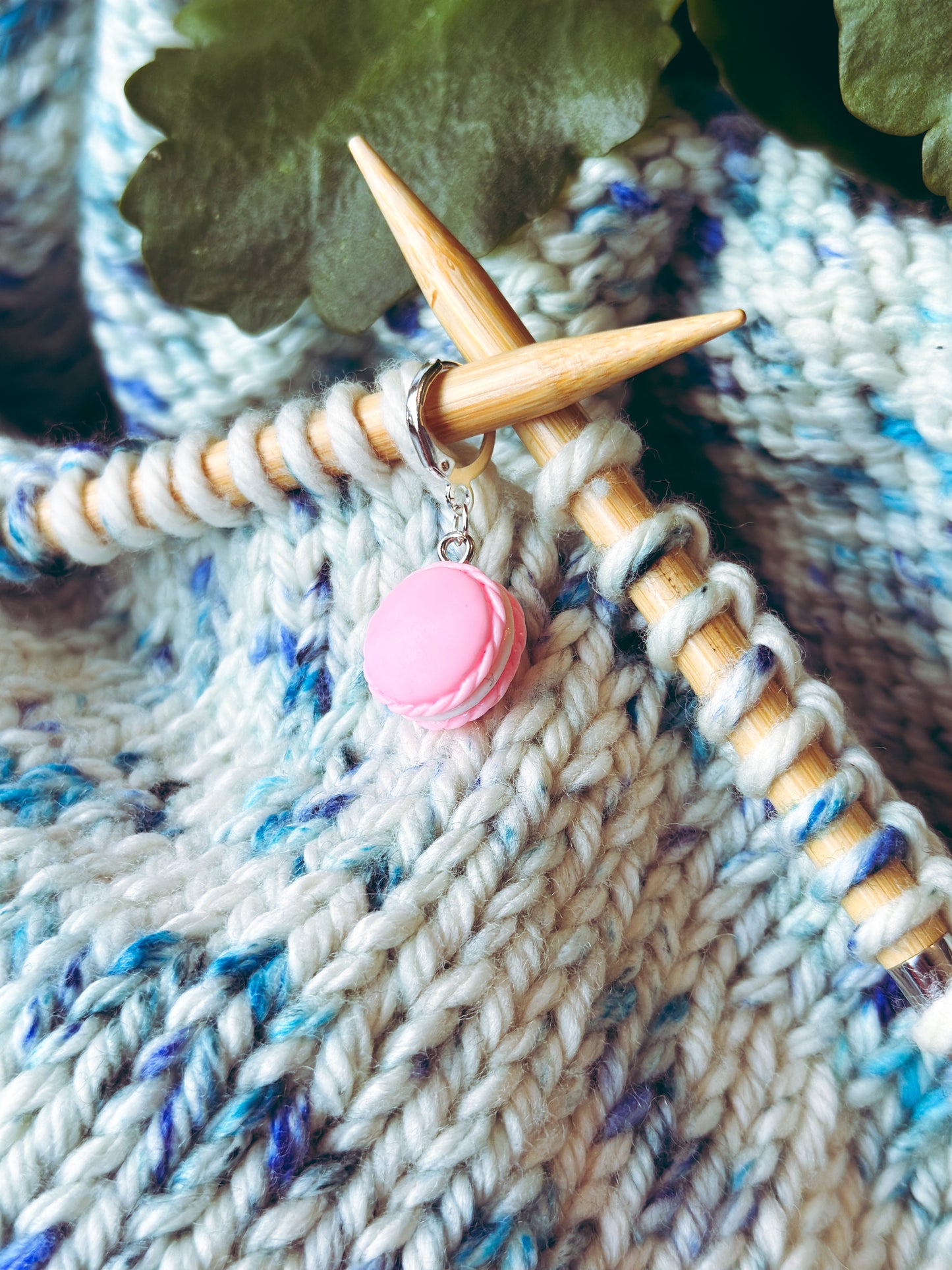 Mini Macaron Stitch Marker