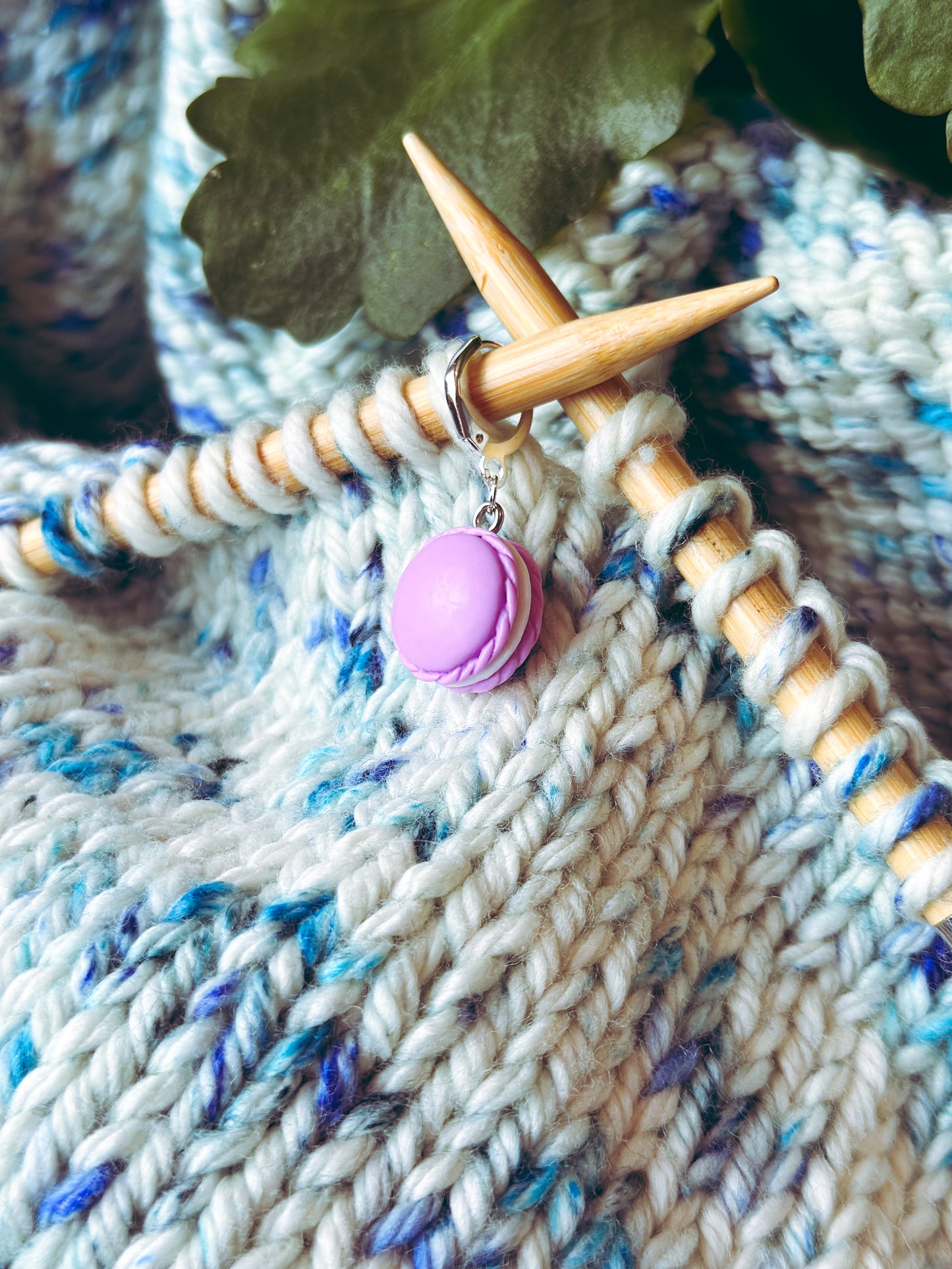 Mini Macaron Stitch Marker