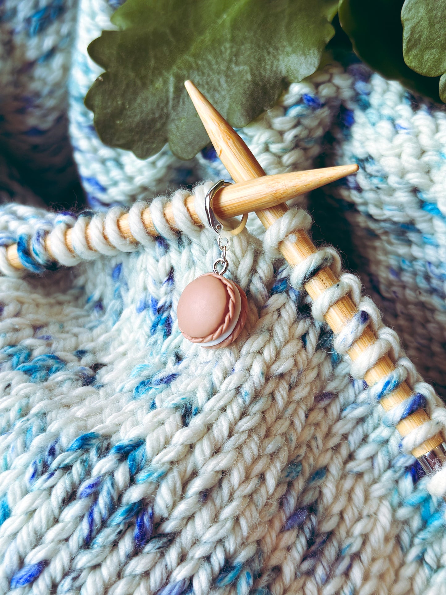 Mini Macaron Stitch Marker