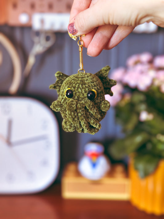 Baby Cthulhu Bag Charm – Summon Cuteness, Not Madness 🐙✨