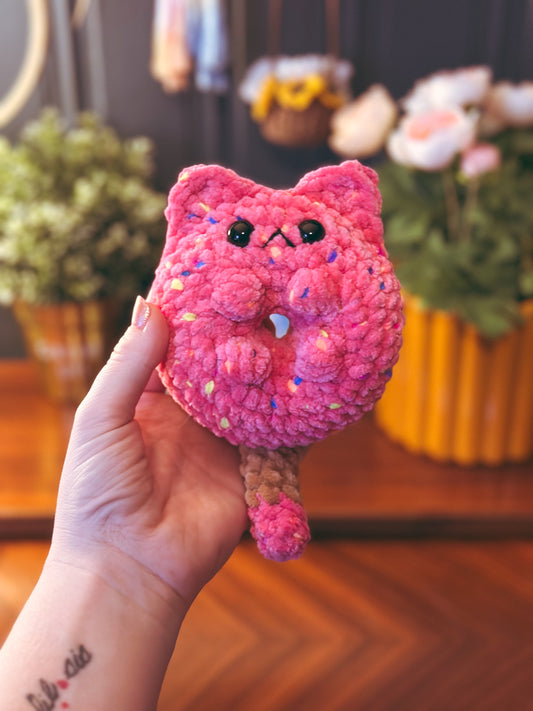 Donut Cat Plushie