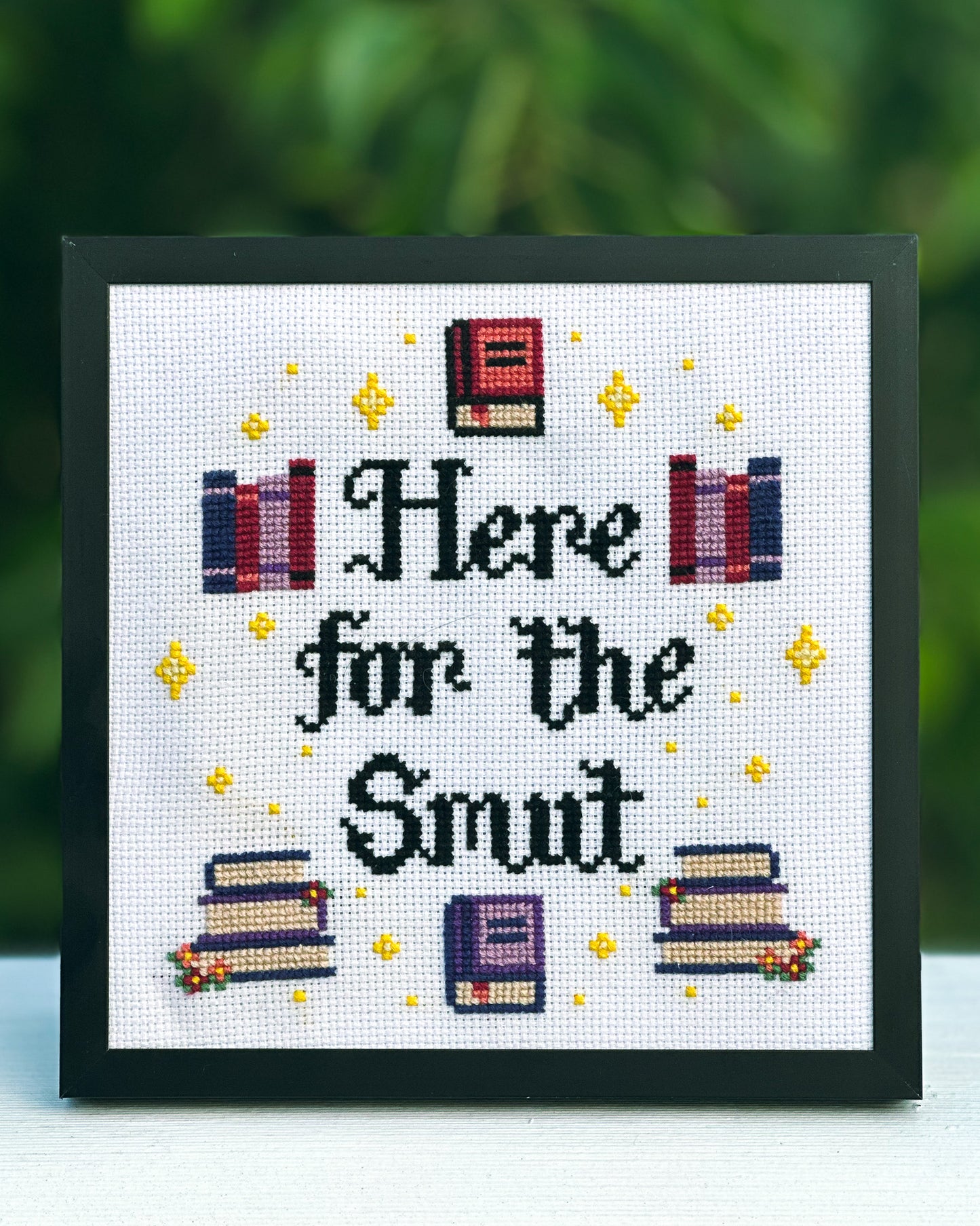 Here for the Smut - Cross Stitch Pattern