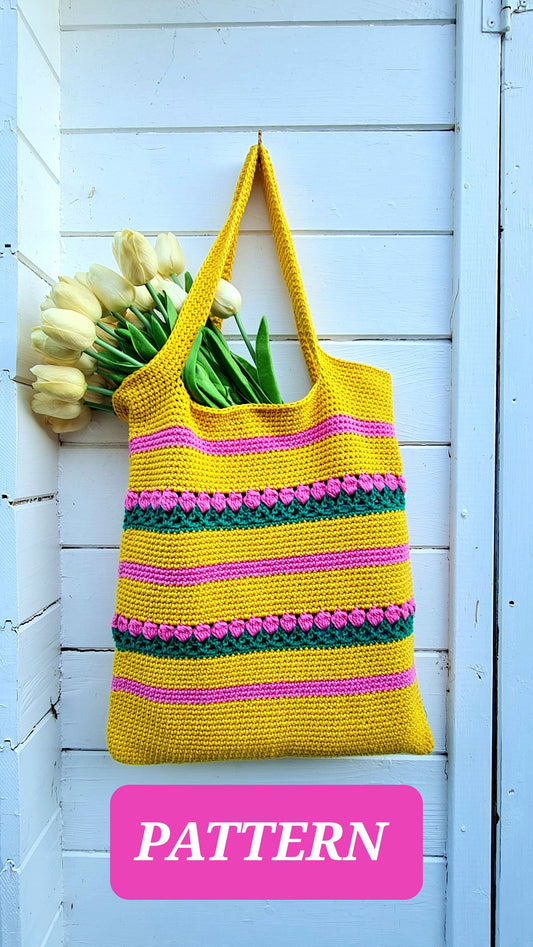 The Tulip Tote - PATTERN