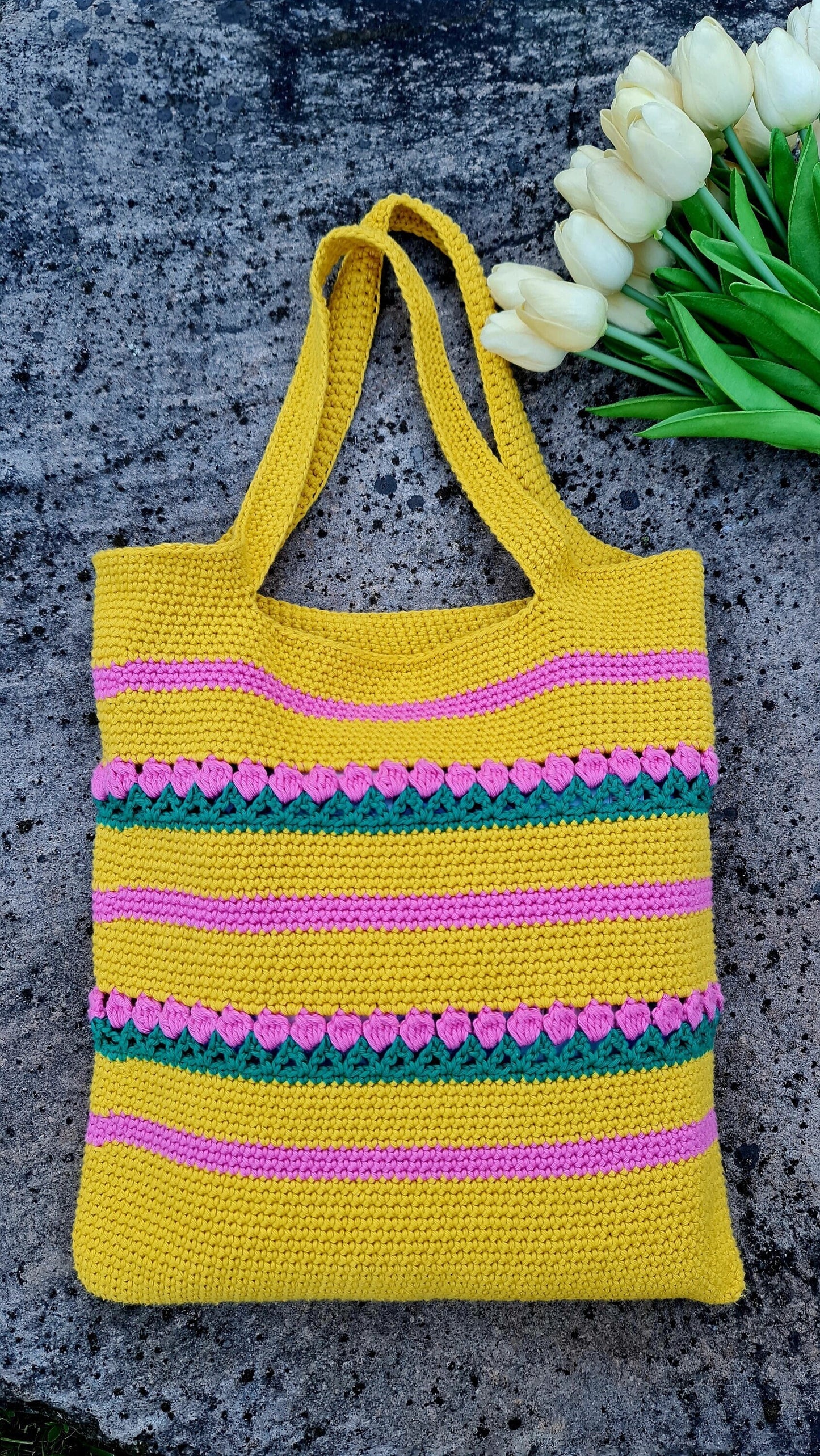 The Tulip Tote - PATTERN