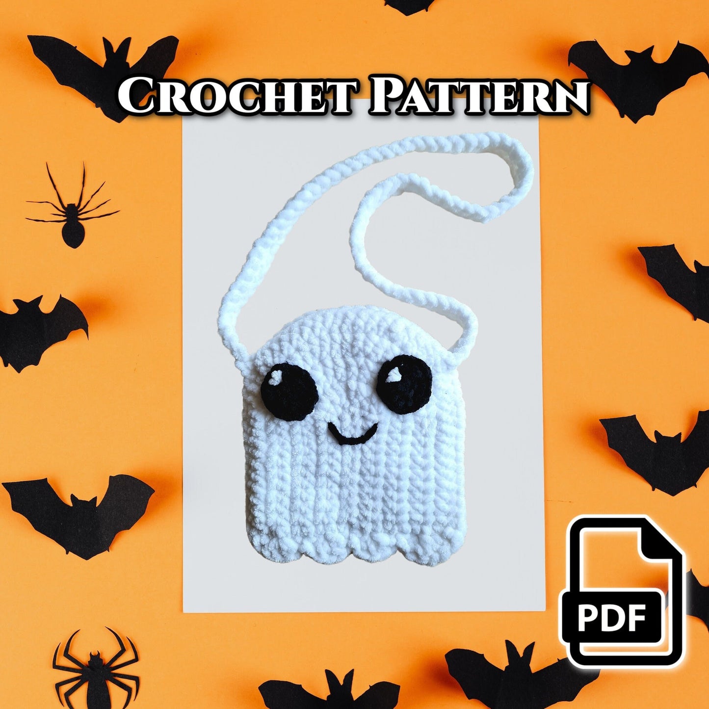 The Boo Bag - Halloween Ghost Bag PATTERN