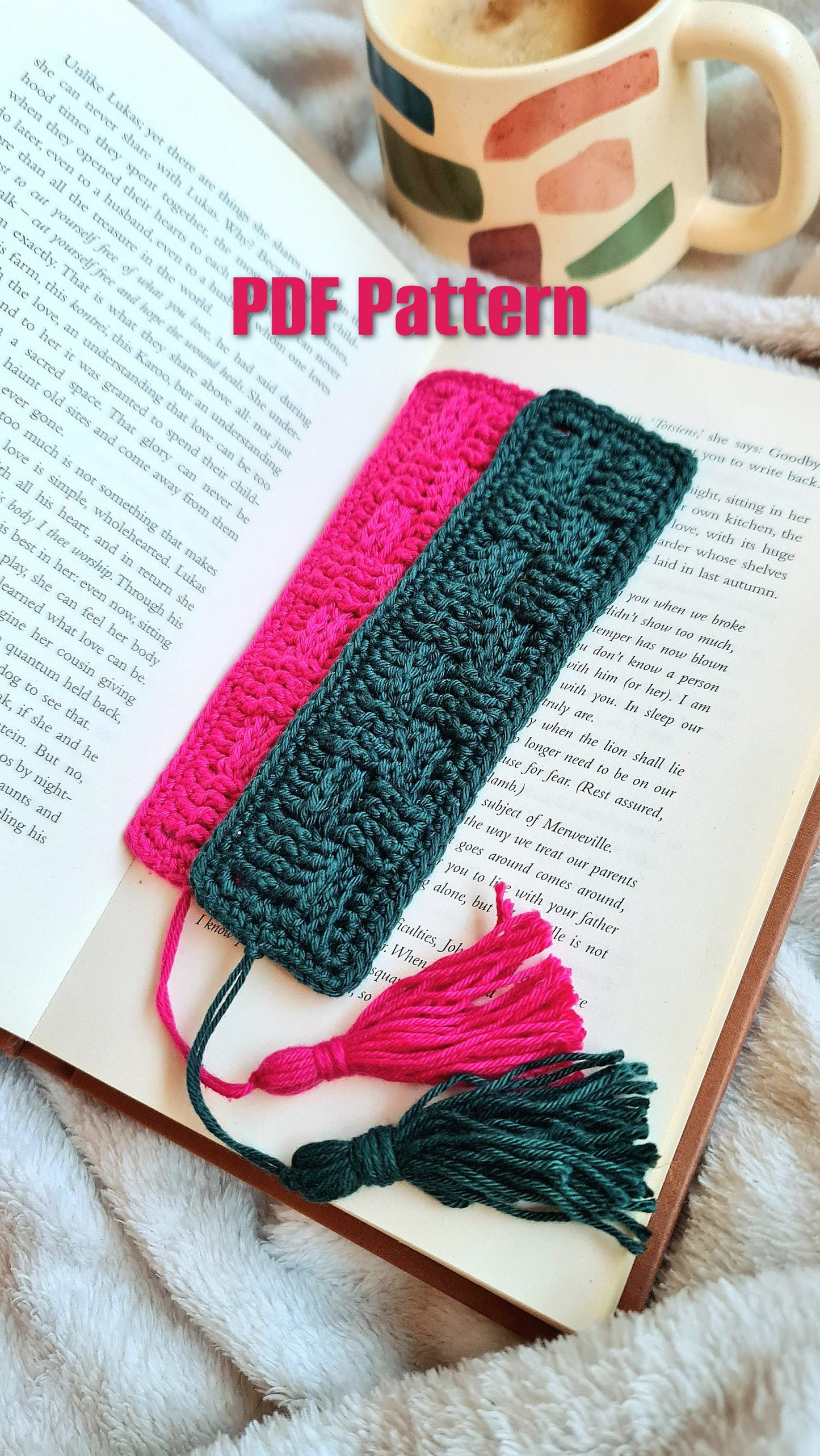 The Basket Bookmark - CROCHET PATTERN