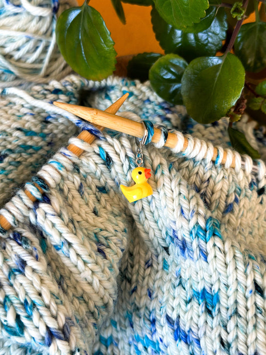 Rubber Duck Stitch Marker